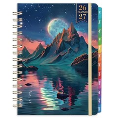 Planner 2026-2027 – Academic Planner 2026-2027, July 2026 – June 2027, 6.5″ x