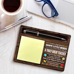 Thank You Teacher Gifts for Women Men Sticky Note Holder Teacher Appreciation…