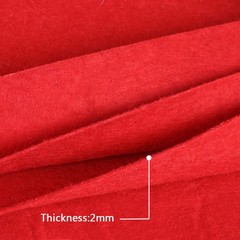 Red Wedding Aisle Runner Floor Carpet 3.3×16.4ft/39.4ft for Ceremony Banquet