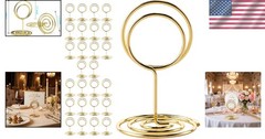 Gold Table Number Holders 26 Pieces Wedding Decor Party Centerpiece Stand