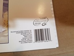 Wilton Bi-fold Programs – 17 sheets – White Simple Yet Elegant