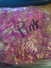50+ PCS Sheer Coralline Organza Favor Gift Bags Jewelry Pouches Wedding Party *