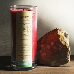 Aloha Bay Premium Scented Hand Made Chakra Energy Jar 11 Oz Jar Muladhara Yoga