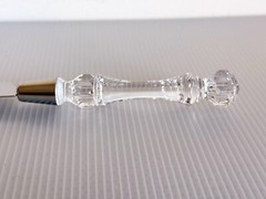 Fostoria Heritage Wedding Cake Knife Crystal Handle