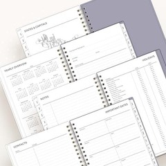 2026 Weekly and Monthly Planner Calendar, January 2026 – 5″ x 8″ Tula- 2026