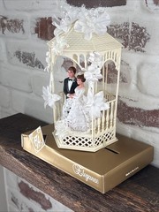 Pfeil & Holing NY VTG 1950-60’s Wedding Cake Topper NOS In Package Plastic RARE