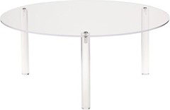 Elegant 4-Piece Acrylic Cake Stand Set – Stackable Dessert Display for Events