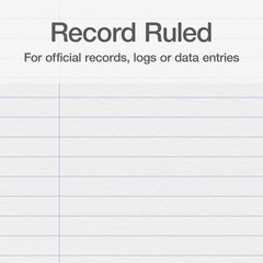 Boorum & Pease 21300R Columnar Book Record Ruled 300 Pages 10-3/8in x 8-1/8in Bl
