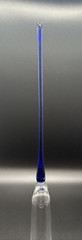 Beautiful Hand blown Colorful Crystal Footless Long Stem Champagne Flutes & Vase