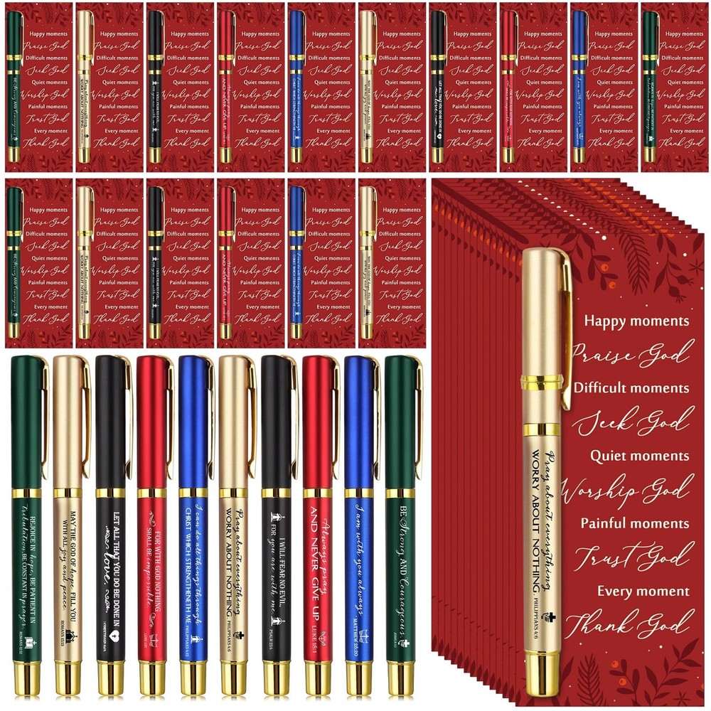Dunzoom 20 Sets Christan Mother’s Day Religious Bulk Gifts Pen Inspirational …