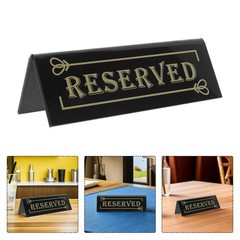 10 Pcs Acrylic Reserved Table Cards Valentine’s Day Family Gathering Organizers