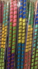 100x Dandiya Sticks Pairs for Garba Celebrations Indian Dandiya Sticks Pair