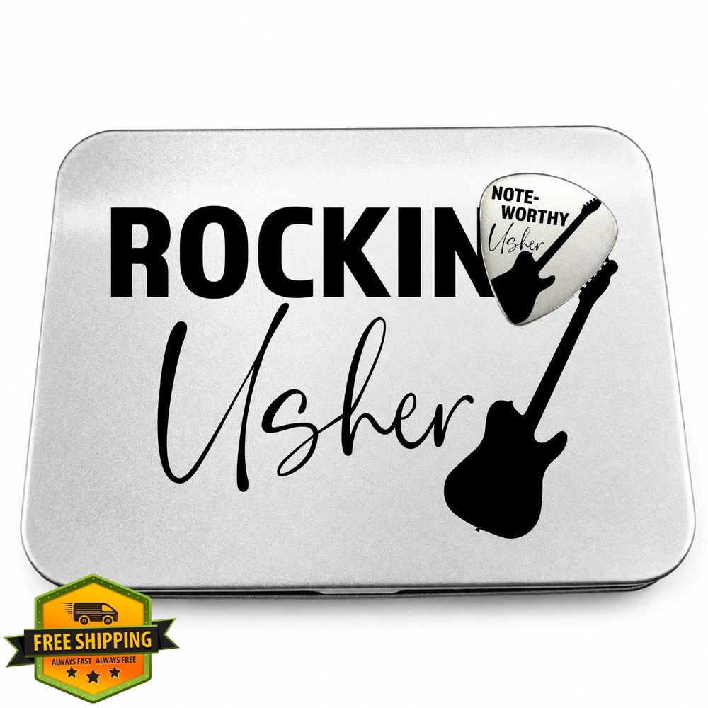 Usher Gift Idea Wedding Party Thank you Cousin Help with Wedding (Usher)