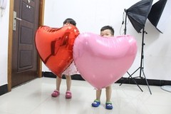 10″ 18″ 30″ Heart Foil Balloon Baby Shower Wedding Bridal Party Mother Day USA