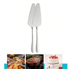 Multi color Food Grade Stainless Steel Cake Pizza Server for Home Kitchen Baking