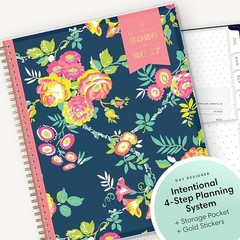 Day Designer 2026-2027 Weekly and Monthly 8.5″ x 11″ Peyton Navy- 2026/2027
