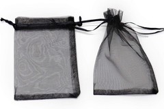 Dealglad Bezall 50pcs Drawstring Organza Jewelry Candy Pouch Christmas Weddin…
