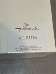 Hallmark Vintage Our Wedding Keepsake Album White Personalized NEW Free Ship