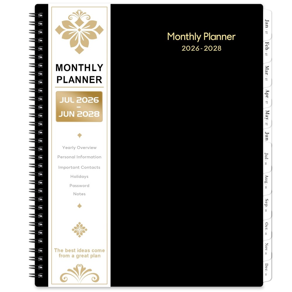 2026-2028 Monthly Planner – 2 Year Monthly Planner 2026-2028 With Tabs, JUL 2…