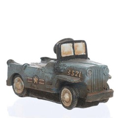 Antique Military Pedal Car Model | 2 Pieces