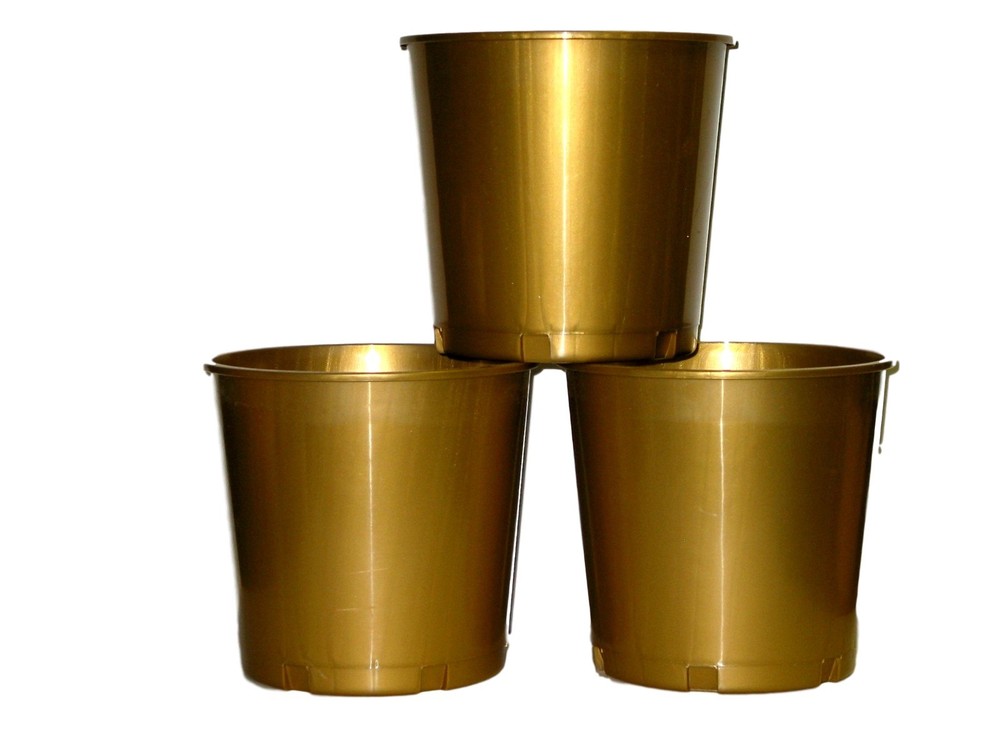10 Gold Offering , Ice or Donation Buckets Mfg. USA Lead Free