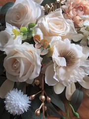 Set of 2 Artificial Flower Arch Arrangements Wedding Arch