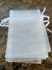 50 Black and White Birdseed Bags, Organic Wedding Toss, All Natural, Eco++++
