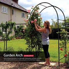Garden Arch Trellis for Climbing Plants Outdoor Wedding Arches Brown