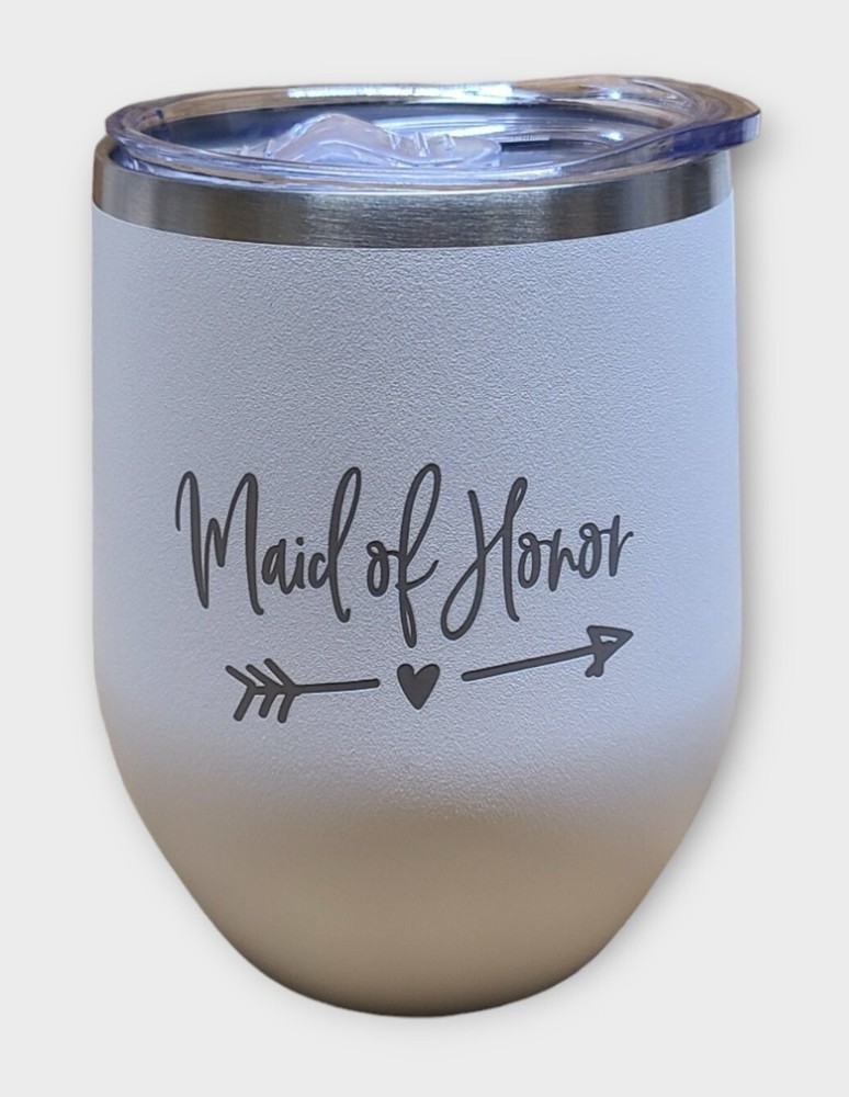 Maid of Honor Sassy Cup. Stainless Steel Insulated Tumbler.