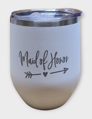 Maid of Honor Sassy Cup. Stainless Steel Insulated Tumbler.