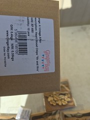 10 Pk Ginger Ray Wooden Heart Confetti Mr& Mrs