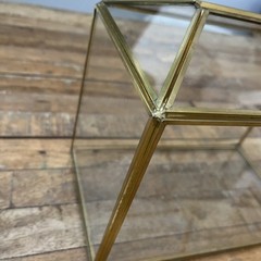 Brass And Glass Display Box