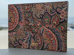 Liberty of London / England NEW Hand Made Guest Sign in Book Paisley & Leather