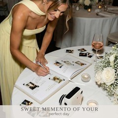 Unique Bridal Shower & Wedding Guest Book – Elegant Design for Lasting Memories