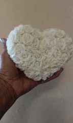 Mary Kay Limited Edition Heart Shaped White Flowers