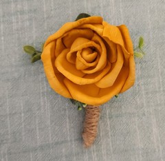 Burnt Orange Navy Bridal Bouquet Fall Colors Wedding Flowers Sola Wood Cascade