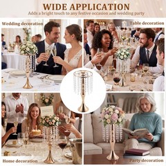 Chandelier Flower Stand Multi-Purpose for Wedding Party Home Decor