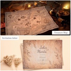48 Sheets Antique Paper – Classic Aged Vintage – 6 Style