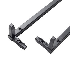 Balsa Circle 2 pcs 40-Inch tall Black Matte Metal Geometric 40″,