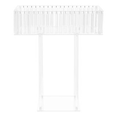 30.7inch Clear Acrylic Flower Stand for Wedding Centerpieces Table decor