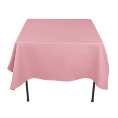 8 packs Square Tablecloths 54″x 54″ inch USA Polyester Party Overlay 23 COLORS