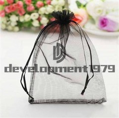 100Pcs Organza Favor Gift Candy Sheer Bags Jewelry Pouch Wedding Party