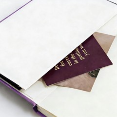 Sister in Christ Gifts for Women In Leather Journal Purple