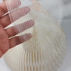 Vintage 1960’s Bride Wedding Decor Honeycomb Centerpiece w/ Box Bridal Shower