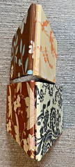 Fabric-bound Guest Books Paisley Floral Fancy 4 LOT