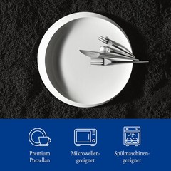 Villeroy & Boch Villeroy Boch Newmoon Modern Dinner Plate For Everyday Use