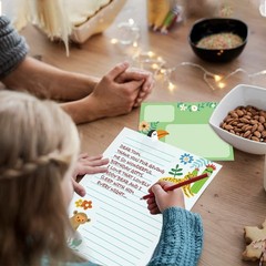 Master Lined Paper Set for Kids – Safari Animal Stationary with Multicolor