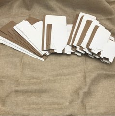 100x kraft paper boxes engagement birthday party bakery cake candy favour boxes
