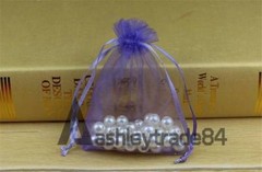 100Pcs Organza Wedding Party Favor Gift Candy Sheer Bags Jewelry Pouch