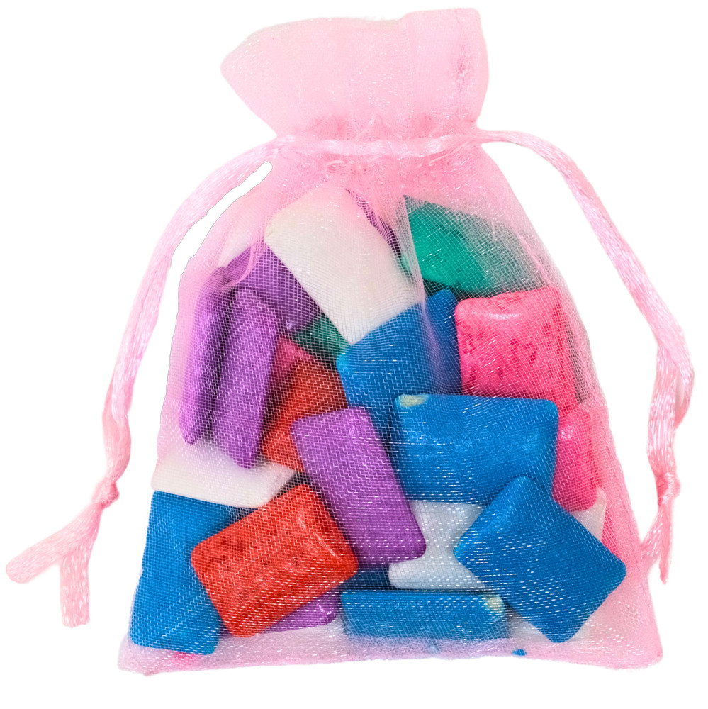 Pink Drawstring Organza Gift Bags Wedding Party Favor Jewelry Pouch 20/50/100
